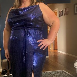 Disco Fever Dress - electric blue
Size
20 / L